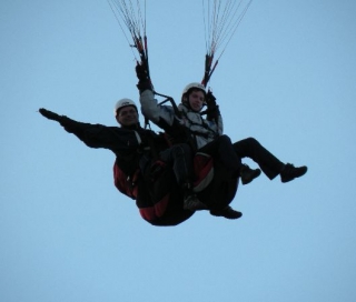 Parapendio nella Côtes d'Armor 